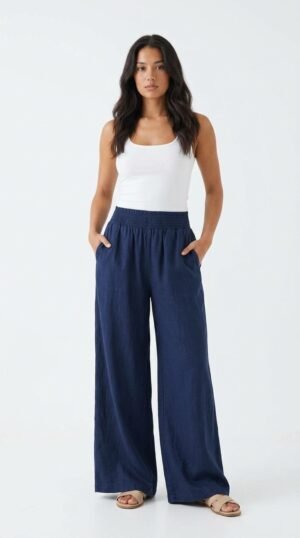 Pantalon Palazzo — Blue Essence