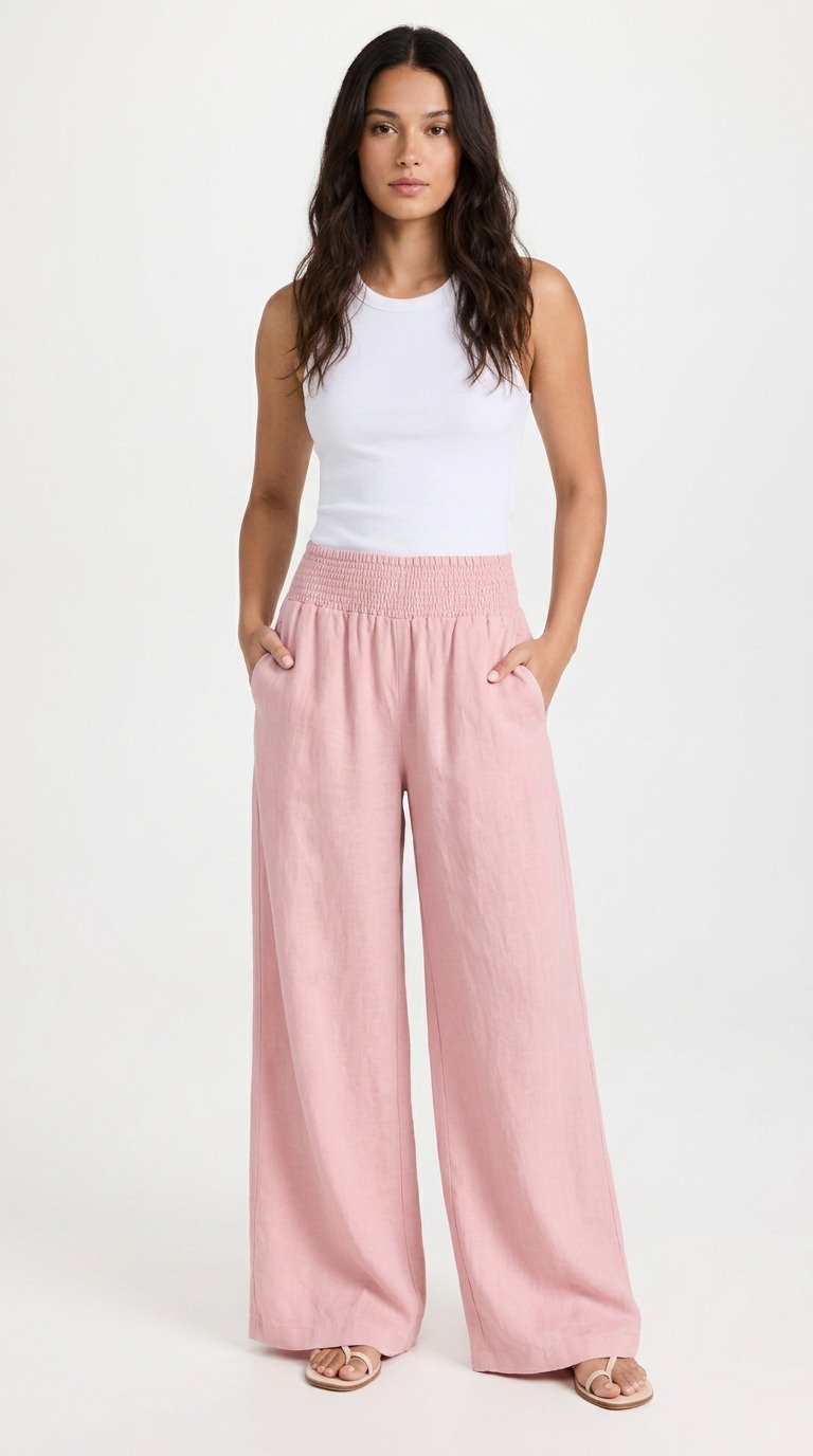 Pantalon Palazzo — Pink Mood
